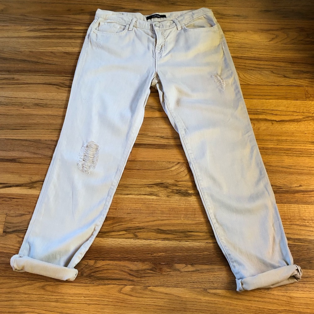 Never worn J Brand boyfriend jeans chinos pants oversized khakis tan beige 29